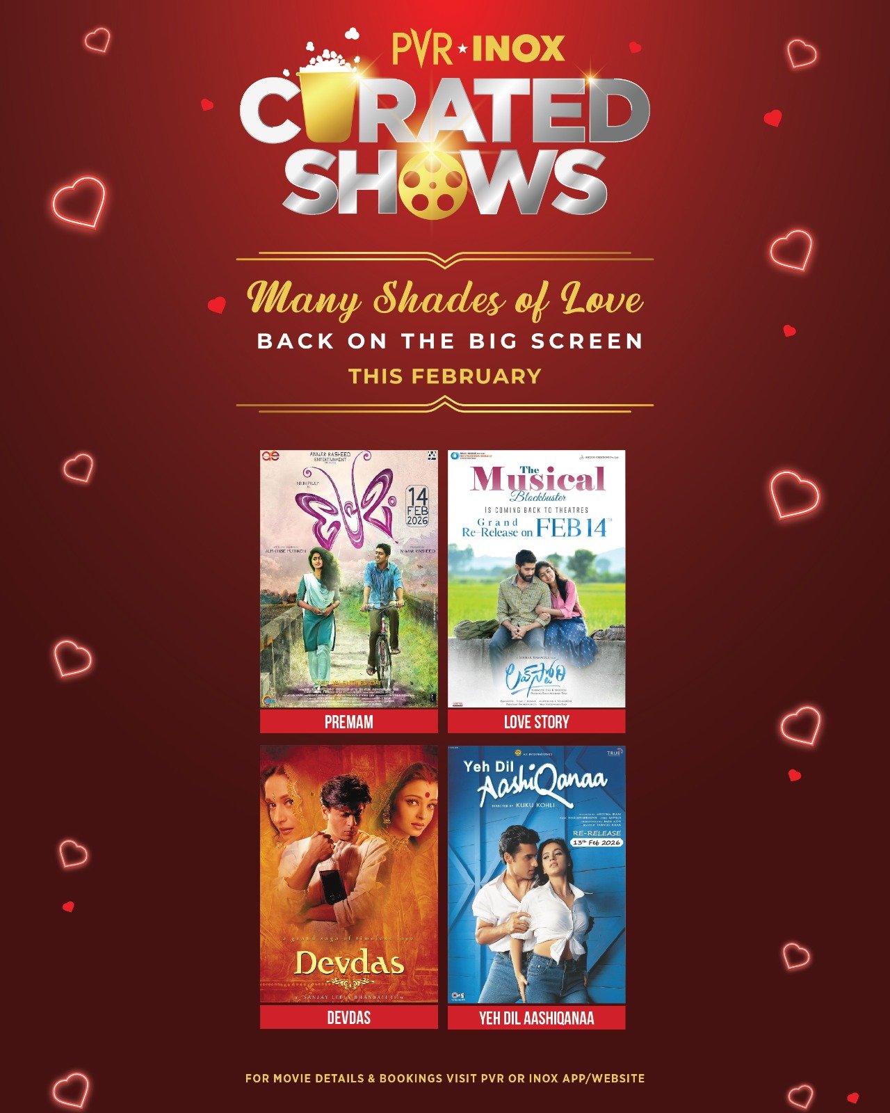  PVR INOX CELEBRATES THE MAGIC OF LOVE AND CINEMA WITH ‘VALENTINE’S SPECIAL SHOWCASE